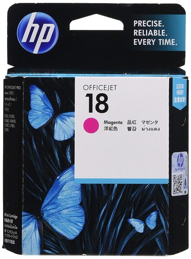 [1401090] Hp 18 Ink Cartridge Magenta