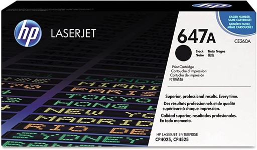 [1401154] HP 647A Laserjet Toner Black (CE260A)