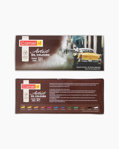 [0240229] Artist Oil Colours 12 Shades 20ml