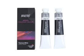 [0240252] Artists Gouache Titanium White 40ml X 2