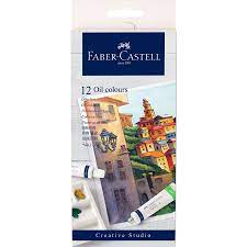 [0280107] Oil colour 12 shades - 20ml