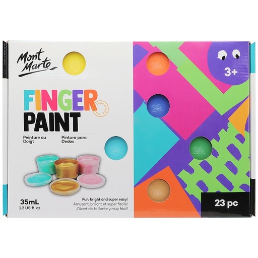 [0000022] Finger Paint Set 23 pcs x 35ml