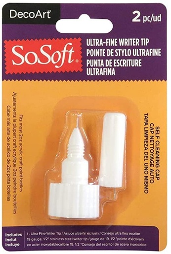 [0319104] SoSoft Ultra Fine Writer Tip Carded 1pk
