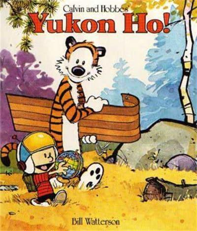 [1144295] Calvin & Hobbes Yukon Ho!