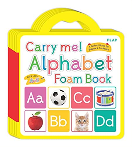 [0604365] FLAP - Carry Me! Foam Book - Alphabets