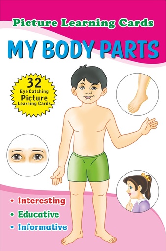 [1080034] Flash Card My Body Parts