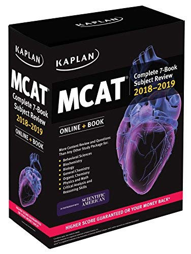 [1178434] MCAT Complete 7 Book Subject Revie