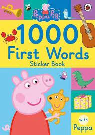 [1036002] Peppa Pig 1000 First Words Sticker Book