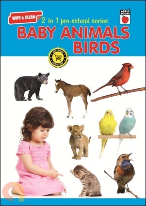 [1036130] Wipe & Clean: Baby Animals & Birds
