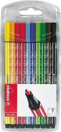 [0319081] Pen Fine Liner Point 0.4 10Pcs Wallet