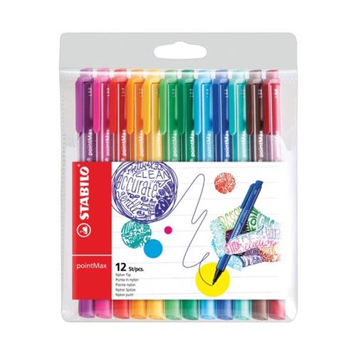 [0319093] Fibre-Tip Pen Point Max Nylon Tip WLT12c