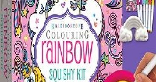 [1185105] Kaleidoscope Colouring Rainbow Squishy 