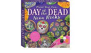 [1185133] Paint Your Own Day of the Dead Neon Rock