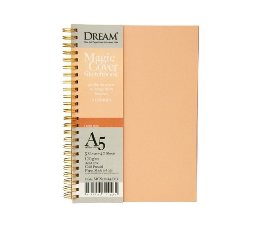 [0560013] DREAM MAGIC COVER SKETCHBOOK-DESERT DUNE