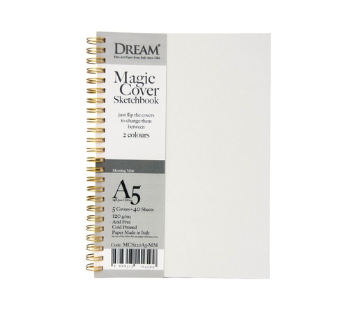 [0560023] DREAM MAGIC COVER SKETCHBOOK-MORNING MIST