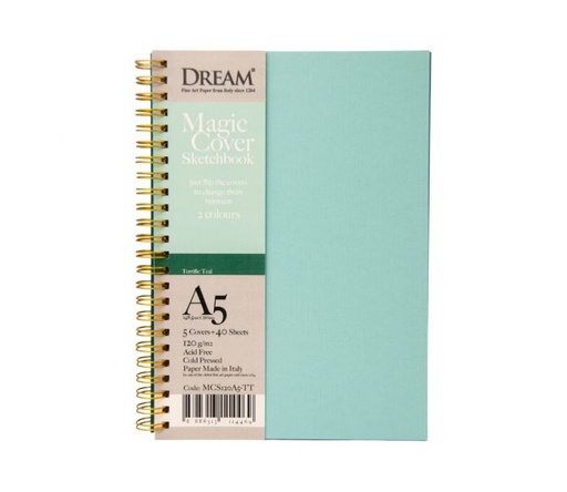 [0560034] DREAM MAGIC COVER SKETCHBOOK-TERRIFIC TEAL