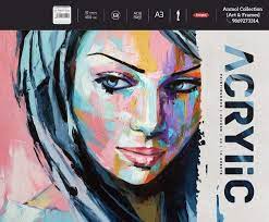 [0560544] Artist Acrylic P-Book A3 400GSM 10pages