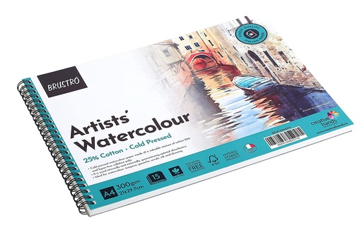 [0560610] Artists WC Wiro Pad A3 300gsm 15shts