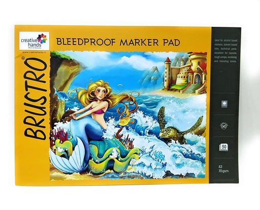[0560617] Bleed Proof Marker Pad 70GSM A4