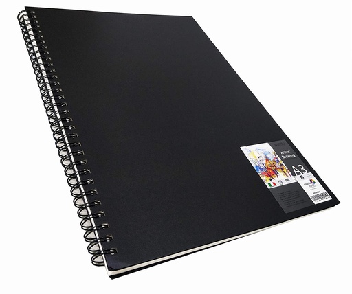 [0560622] Artists Sketch Book Wire Bound A3 160GSM