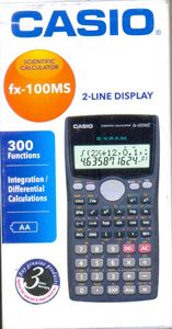 [0600011] Calculator Casio Scientific Fx-100ms