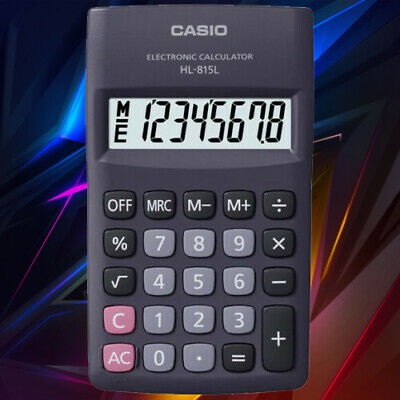 [0600075] Calculator Casio HL-815L-BK