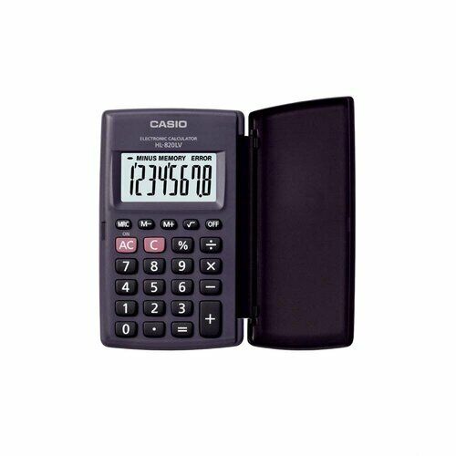 [0600076] Calculator Casio HL-820LV-BK