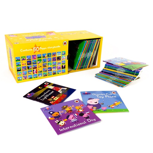 [1043785] The Incredible Peppa Pig Story Set - 50 Storybooks