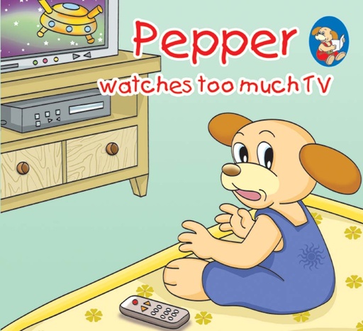 [1174880] Pepper Watches Too Much TV