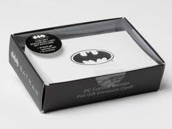[1148080] Batman Foil Note Cards