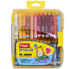 [0280030] Wax Crayons 24 Colours