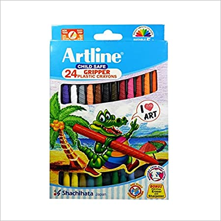 [0280055] Crayon Gripped Plastic 24 Colors
