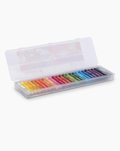 [0280086] Oil Pastels 25 Shades In Plastic Box