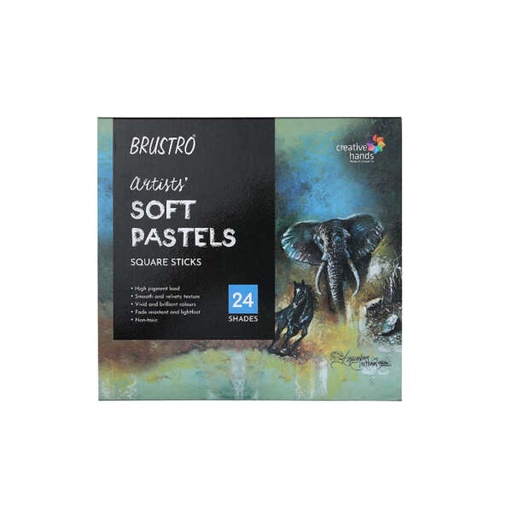 [0280103] Artists' Soft Pastel SQ Set of 24
