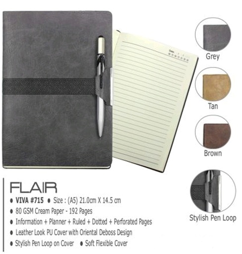 [0460295] Notebook A5 - Flair