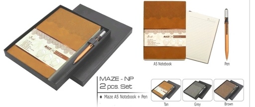[0460336] Gift Set-Maze - Notebook + Pen