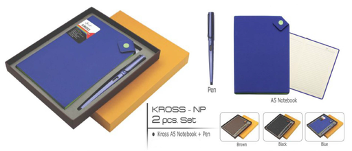 [0460337] Gift Set - Kross - Notebook + Pen