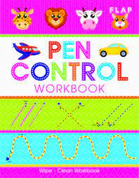 [0604400] Flap-Wipe N Clean Books-Pen Control