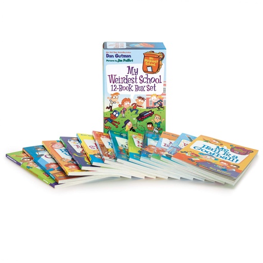 [0604406] My Weirdest School 12 - Book Box Set