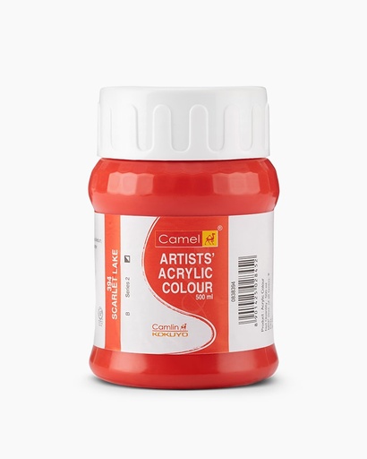 [0261210] Artist Acrylic Colours 500 ML-Scarlet Lake
