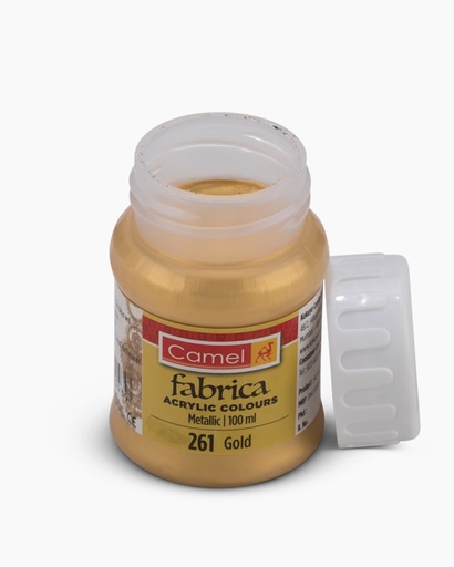 [0261281] Fabrica Acrylic Colour Metallic Gold 100ML