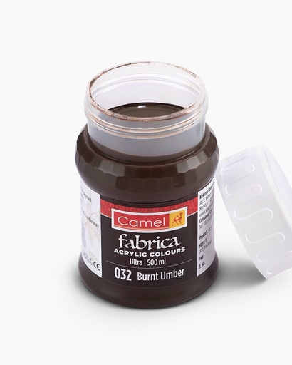 [0261287] Fabrica Acrylic Colour Ultra Burnt Umber 500ml