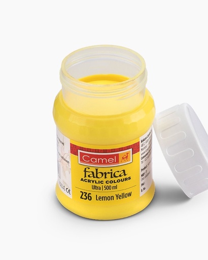 [0261291] Fabrica Acrylic Colour Ultra Lemon Yellow 500ml