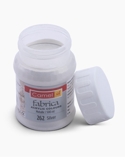 [0261298] Fabrica Acrylic Colour Metallic Silver 500ml