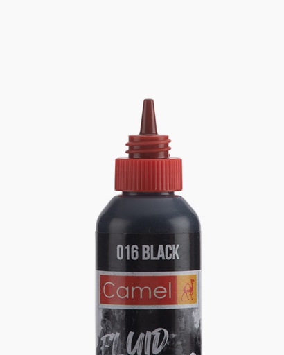 [0261299] Fluid Acrylic Colour Black 50ml