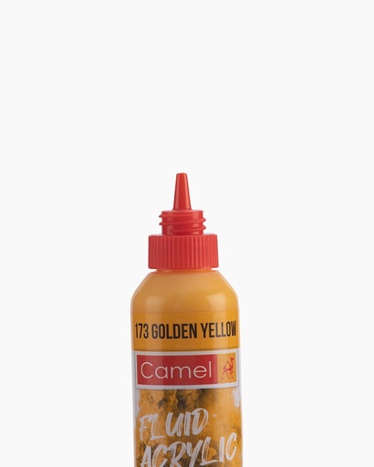[0261303] Fluid Acrylic Colour Golden Yellow 50ml