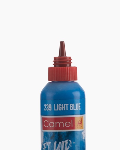 [0261305] Fluid Acrylic Colour Light Blue 50ml