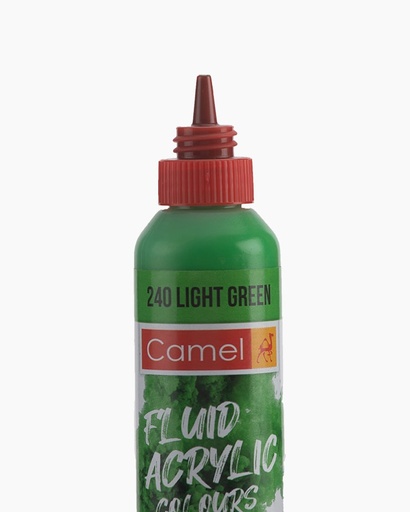 [0261306] Fluid Acrylic Colour Light Green 50ml