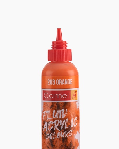 [0261308] Fluid Acrylic Colour Orange 50ml