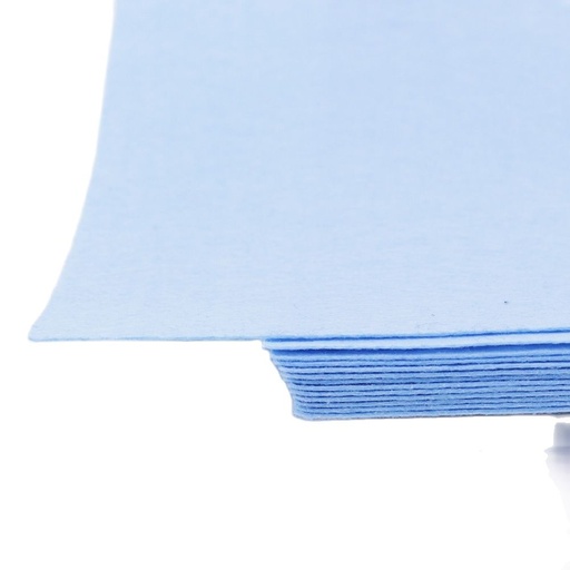 [0150665] Felt paper 1mm Thickness A4 Sky blue 7
